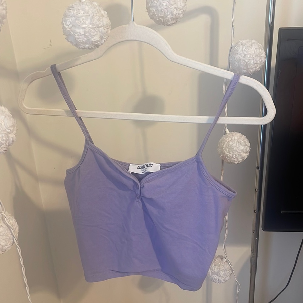 Purple tank